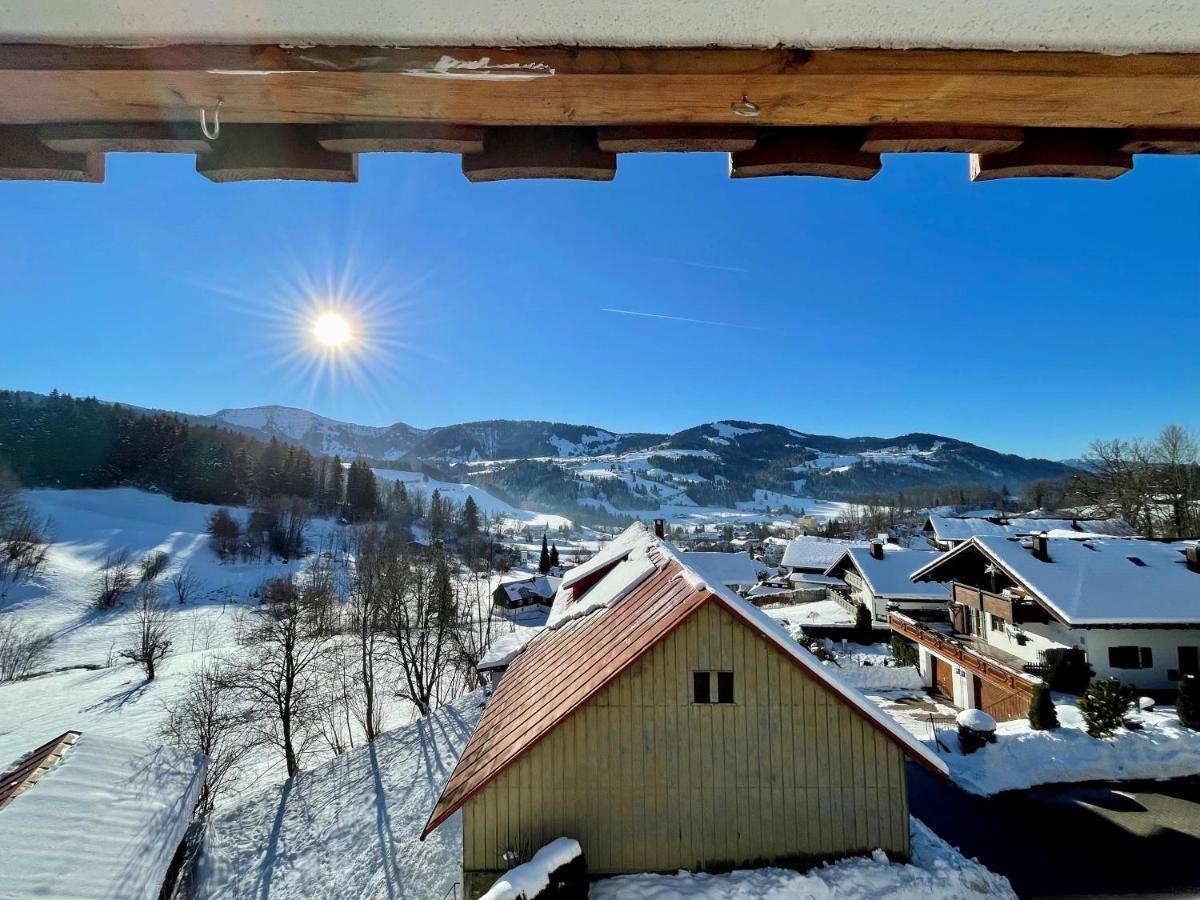 Alpenliebe-Mit Bergblick Leilighet Oberstaufen Eksteriør bilde